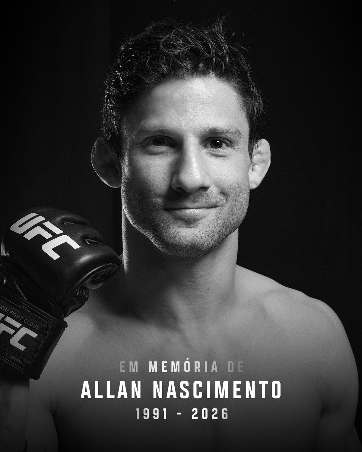 Lutador Allan 'Puro Osso' morre aos 34 anos, diz UFC