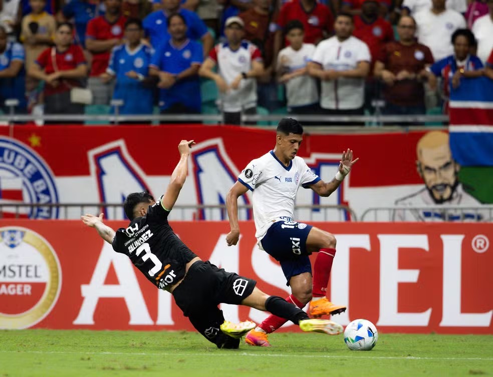 Crime aconteceu no intervalo de Bahia x O'Hinggins — Foto: Letícia Martins/EC Bahia