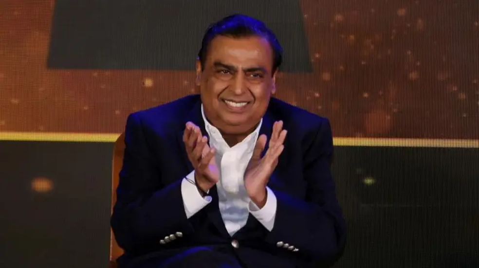 Mukesh Ambani é presidente e diretor-geral da empresa Reliance Industries — Foto: Getty Images via BBC