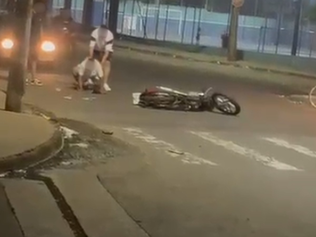 Homem é atropelado por motociclista que empinava moto em Piracicaba