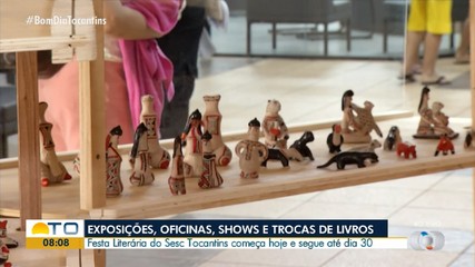 Feira literária é realizada no Sesc para a valorização da cultura dos povos tradicionais