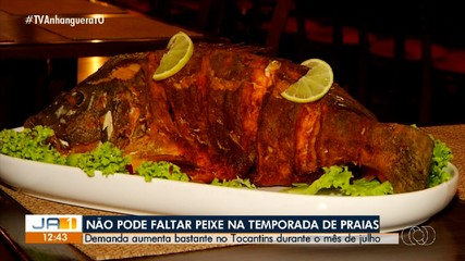 Consumo de peixe aumenta durante temporada de praias no Tocantins