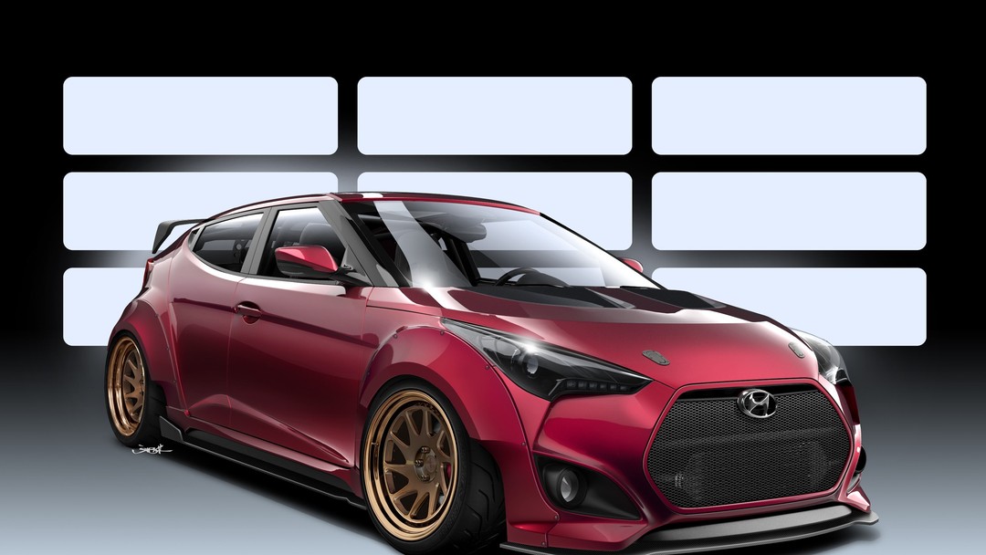 Hyundai Veloster vira carro de corrida com 350 cv - Motor Show