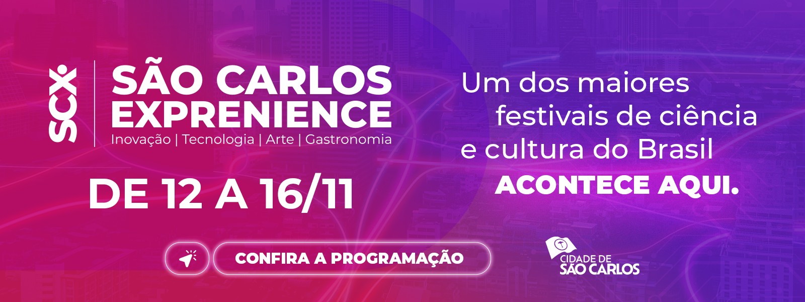 São Carlos recebe o São Carlos Experience 2025
