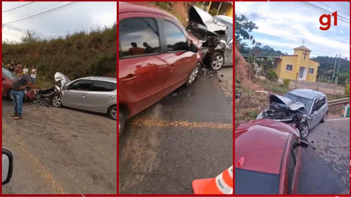 Batida em curva da LMG-758 deixa um morto e três feridos em Belo Oriente