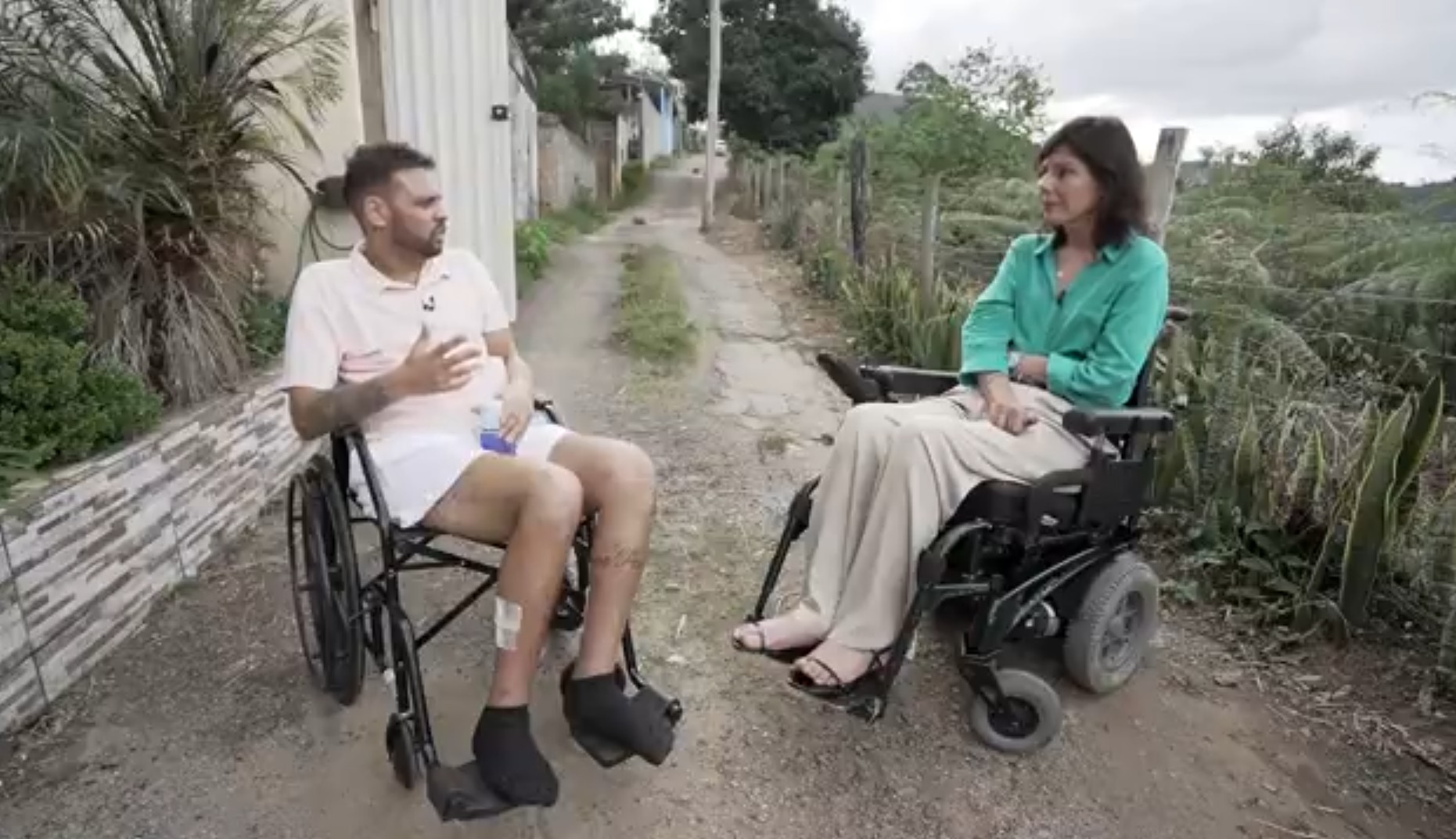 'Alguma coisa falou para eu mexer o pé': paciente com lesão da medula descreve como voltou ter movimentos após aplicação de polilaminina