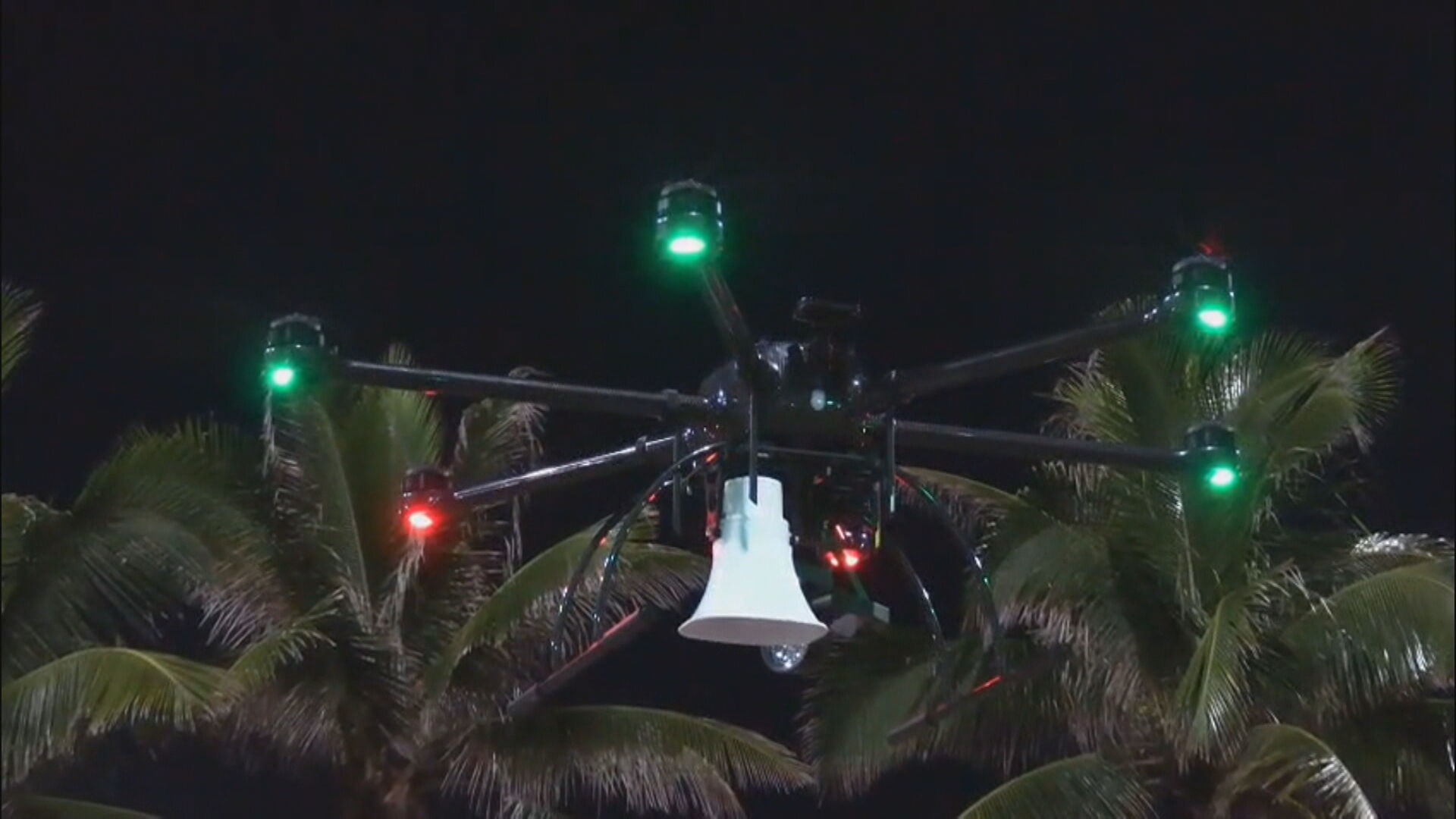 Corpo de Bombeiros usará drones e alto-falantes para prevenir banhos noturnos nas praias no réveillon