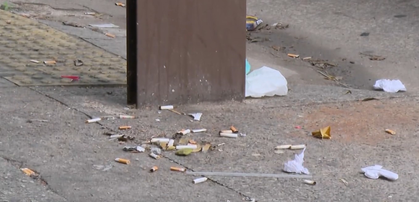 Projeto mapeia onde paulistanos jogam mais bitucas de cigarro na cidade de SP