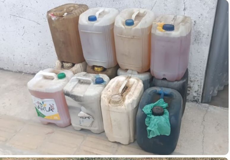 Depósito clandestino é fechado e quase 500 litros de combustível apreendidos, em João Pessoa