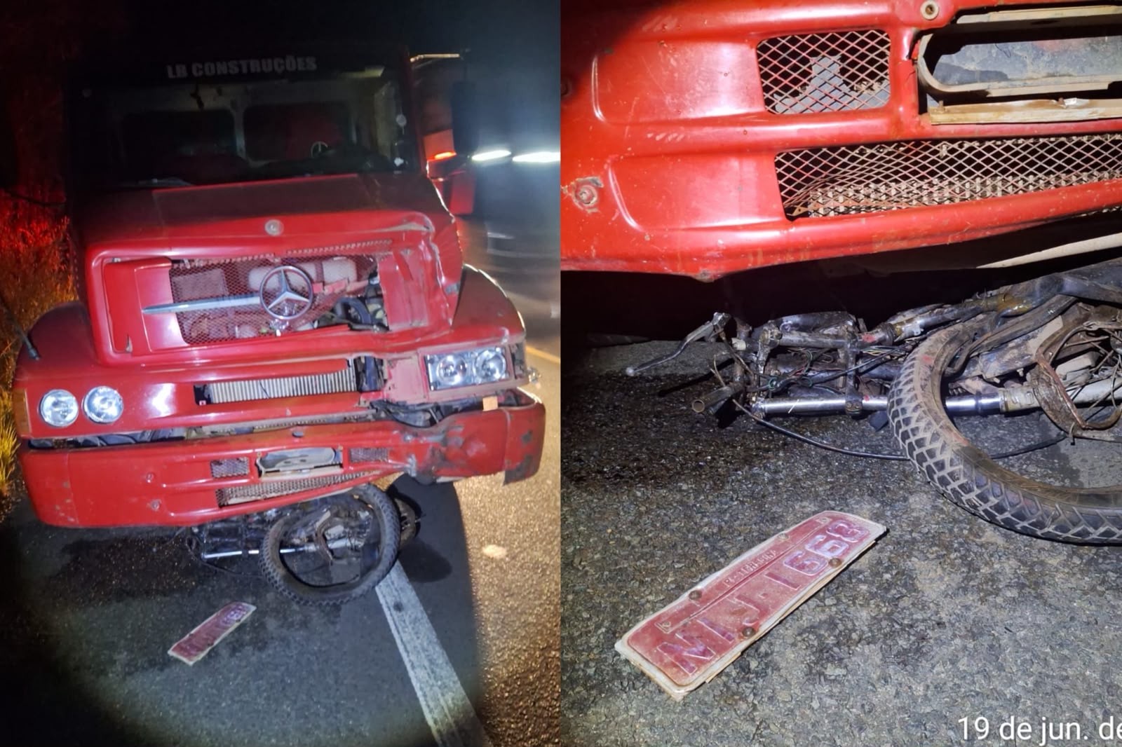 Motociclista de 24 anos morre após acidente com caminhão-caçamba na BR-316, no Piauí