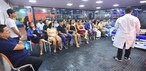 Aula-Show atrai público durante ExpoAcre Juruá — Foto: Divulgação/Sistema Fecomércio AC