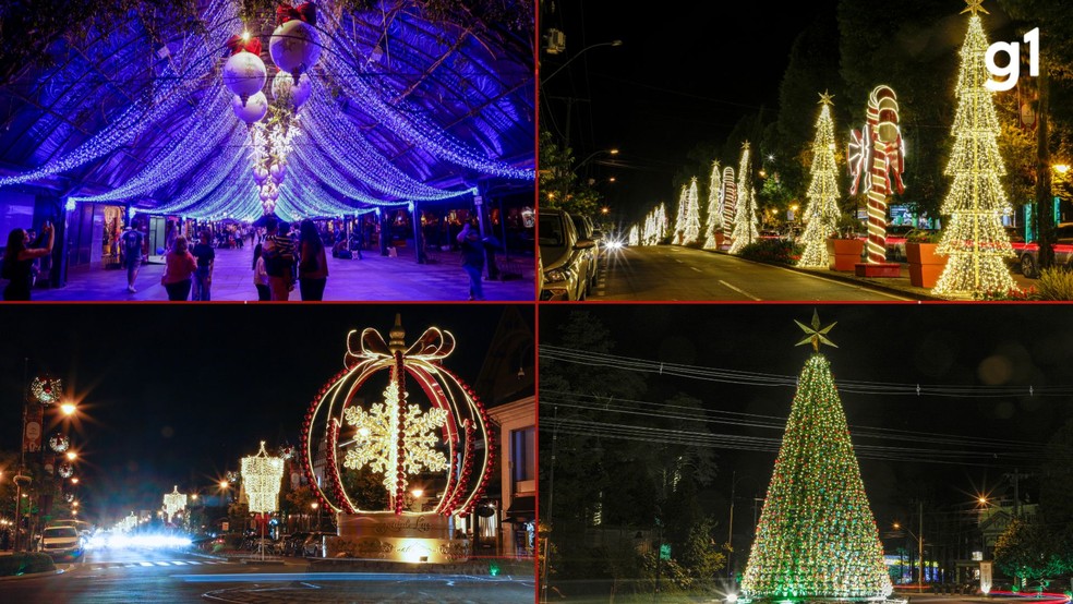 Natal Luz em Gramado — Foto: Cleiton Thiele/ SerraPress