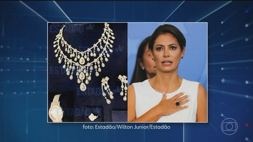 A ex-primeira-dama Michelle Bolsonaro — Foto: JN