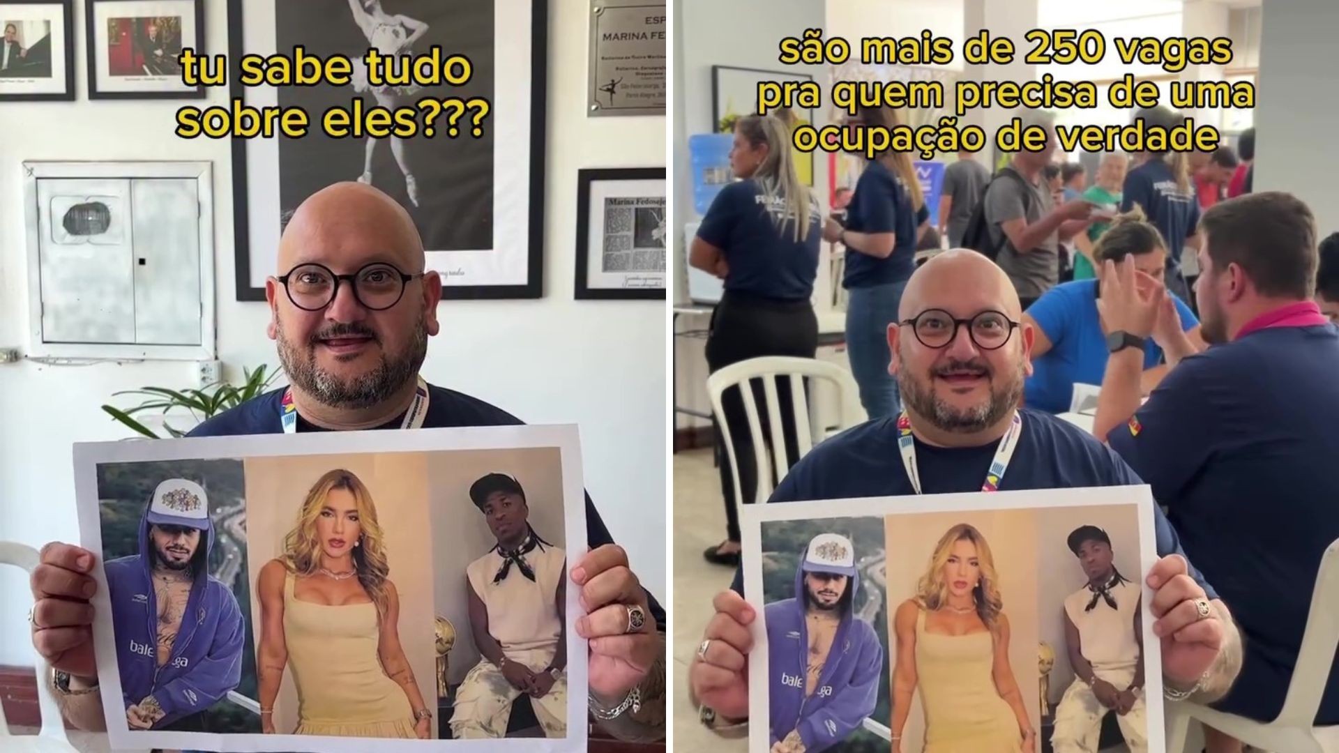 Prefeitura brinca com fãs de Virginia e  Vini Jr. em anúncio de empregos no RS: 'Vagas para quem precisa de ocupação de verdade'