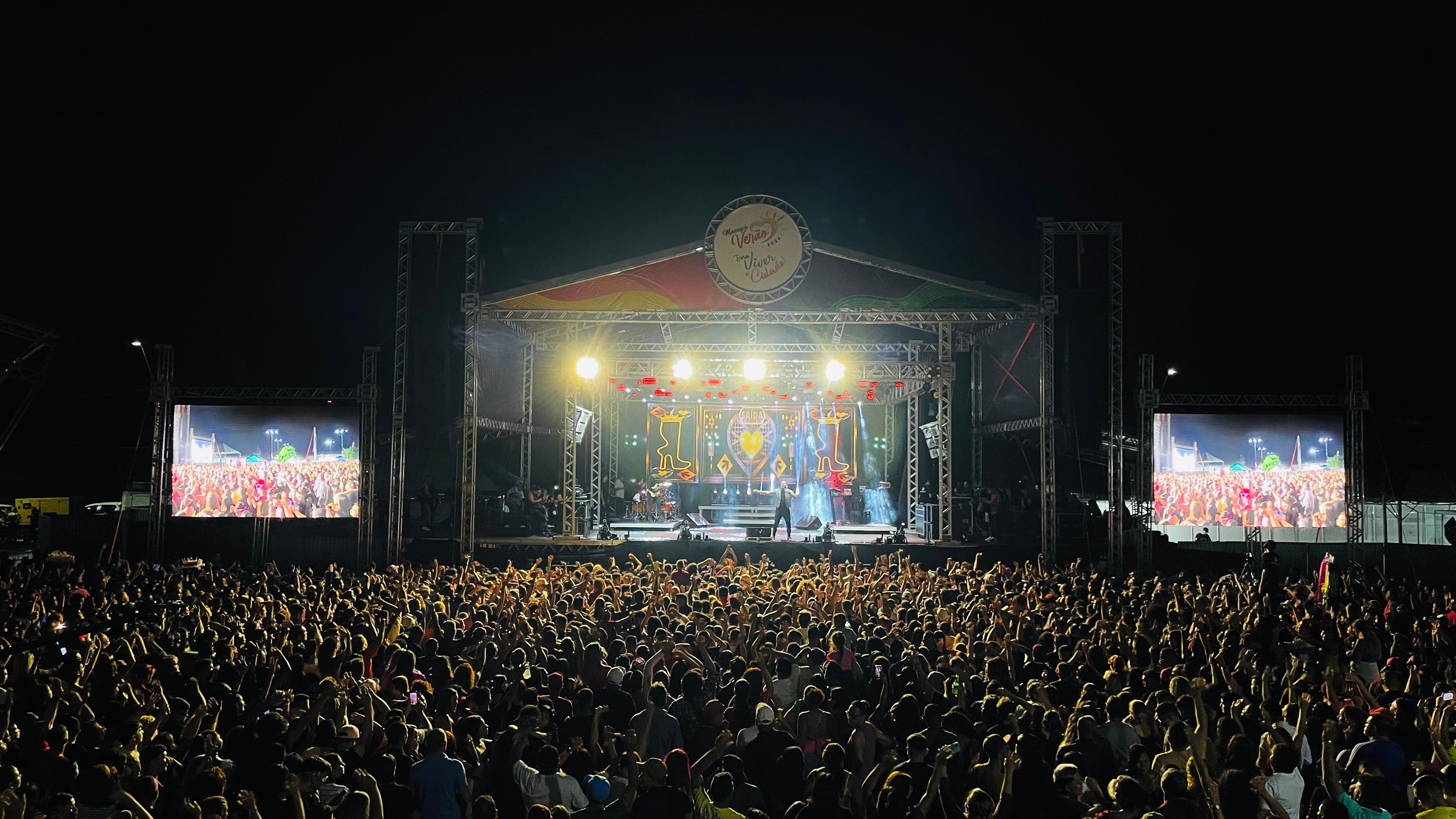 'Verão na Rede': acompanhe agenda com horário dos shows nacionais, em Macapá 