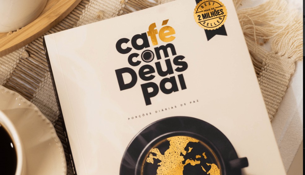 Livro com mensagens devocionais foi o mais vendido em 2024 — Foto: Divulgação