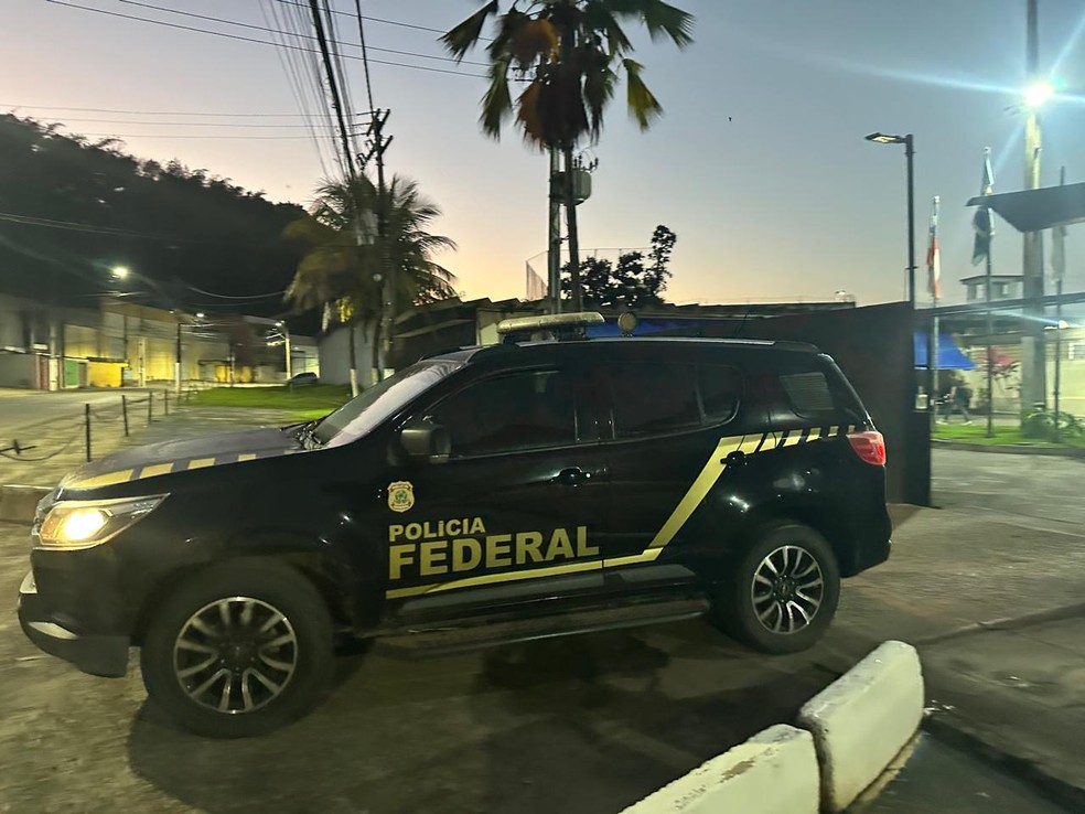 Operação investiga suposto esquema de fraudes em licitações, desvio de verbas, corrupção e lavagem de dinheiro no interior da Bahia — Foto: Polícia Federal