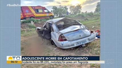 Adolescente de 12 anos morre em acidente de trânsito