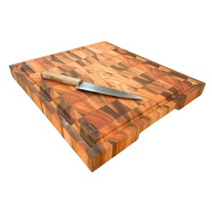 Tábua 40x30cm com faca Kort