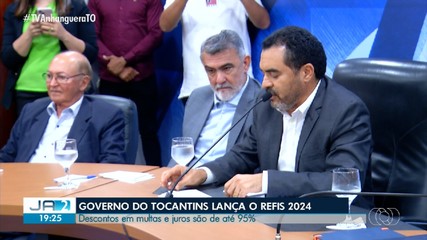 Refis 2024 é lançado no Palácio Araguaia e descontos em juros e multas pode chegar a 95%