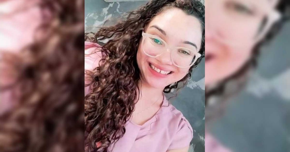 Letícia Regino, de 25 anos, morreu após receber uma descarga elétrica durante a 30ª Exposição Agropecuária, em Santa Quitéria — Foto: Reprodução