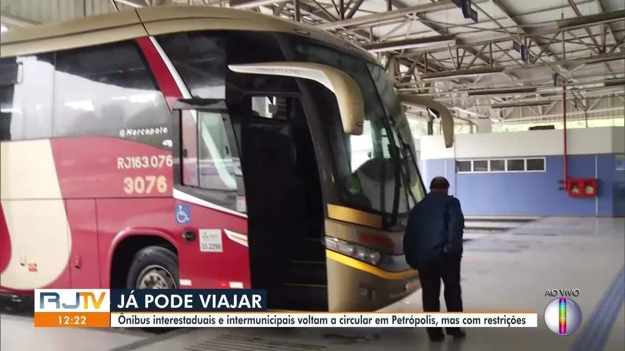 Rodoviária de Petrópolis, RJ, começa a receber ônibus interestaduais e ...