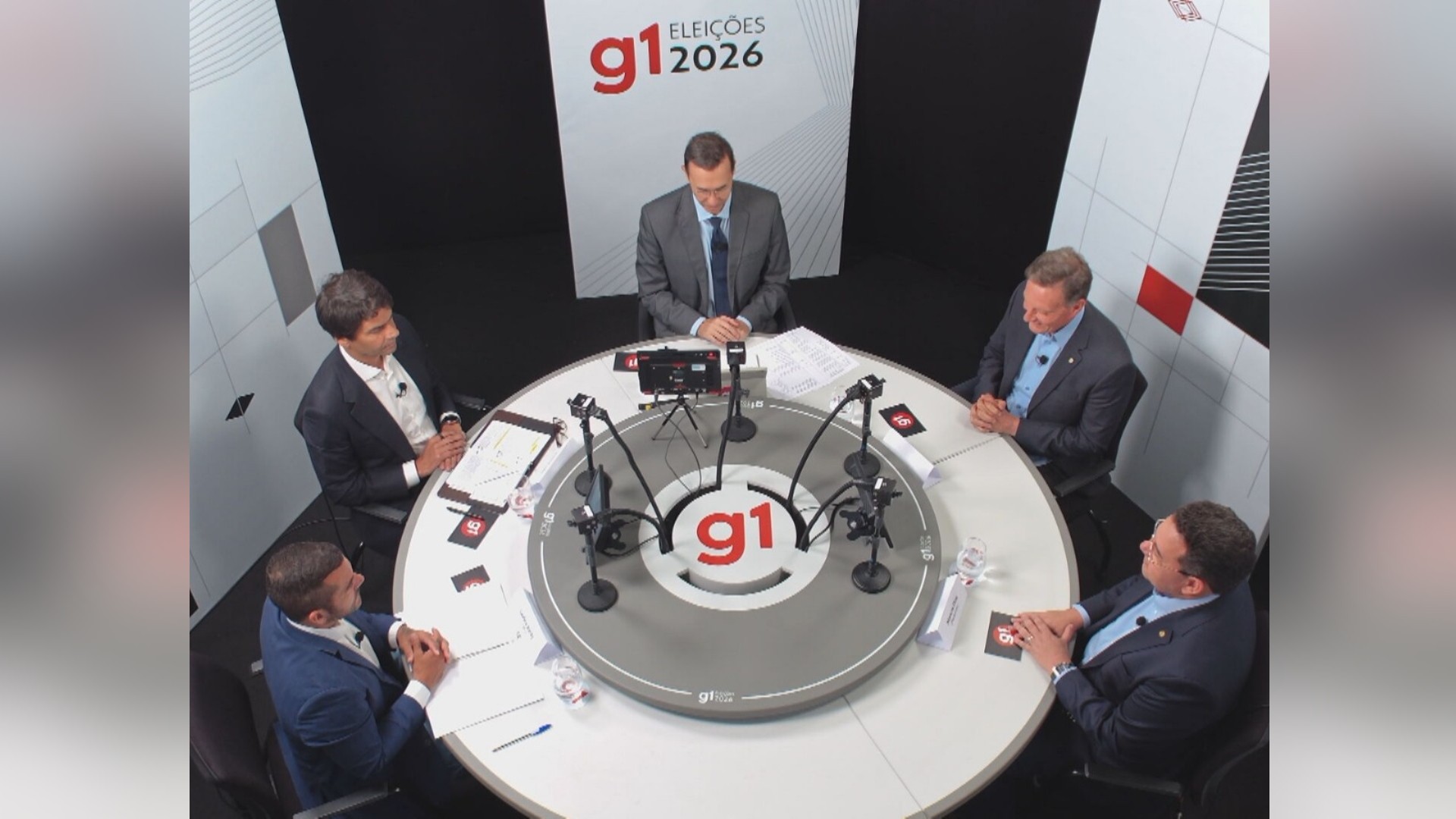 ASSISTA: debate reúne Crivella, Jordy, Pedro Paulo e Marcos Dias, candidatos ao senado pelo RJ