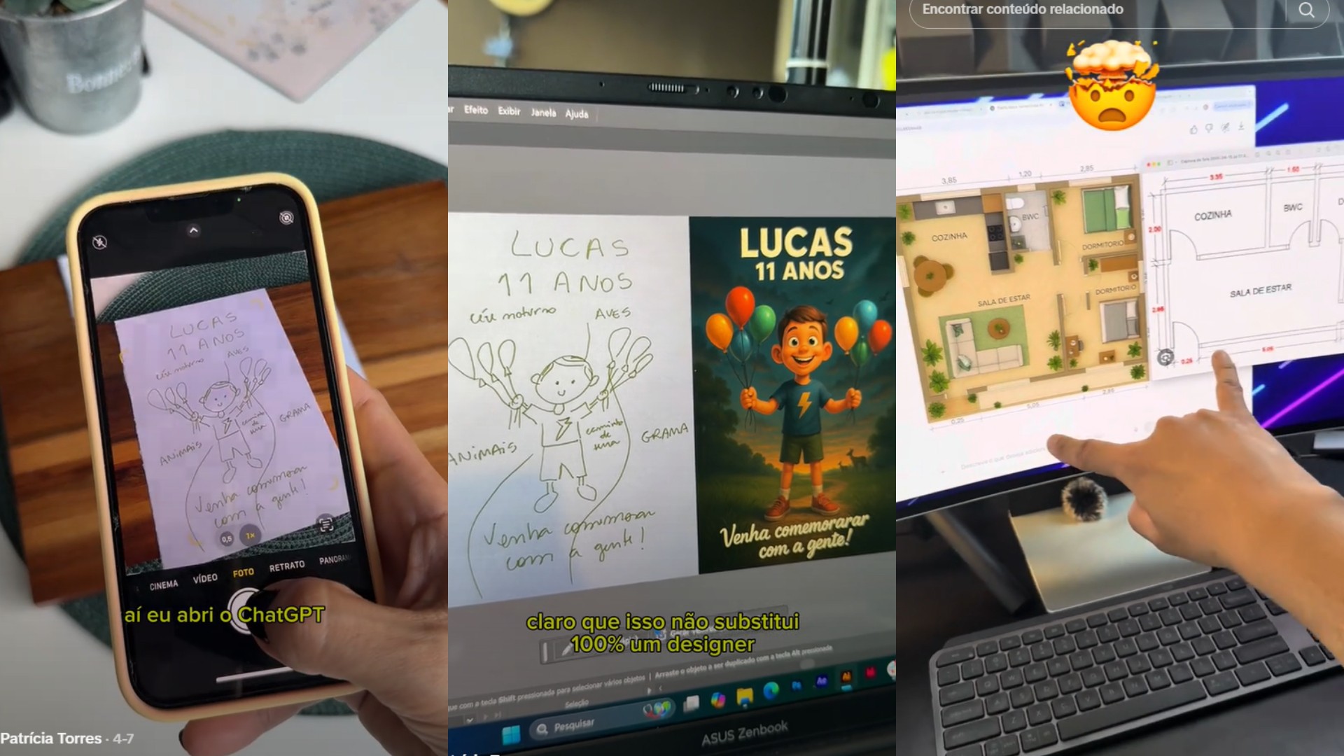 Como usar o ChatGPT para gerar imagens digitais a partir de esboços feitos à mão 