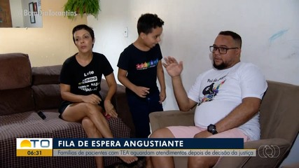 Pacientes com TEA esperam atendimento no Tocantins mesmo após decisão da Justiça