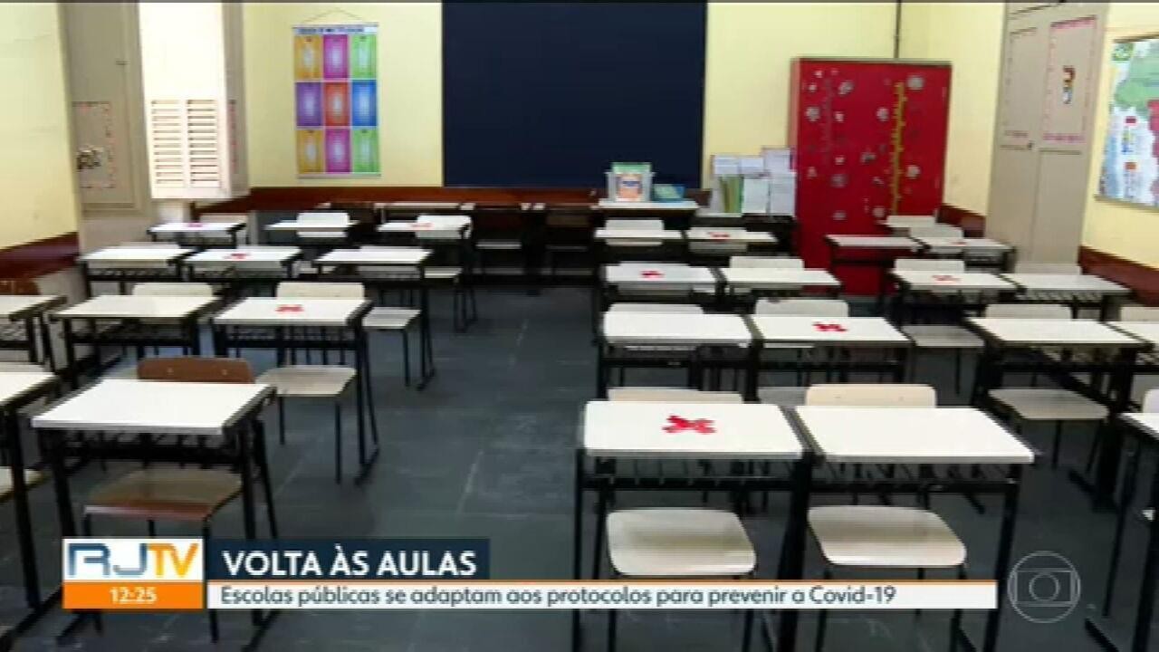 Escolas da rede municipal do Rio passam por adaptações para o retorno ...