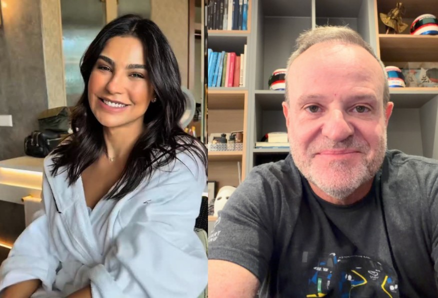 Quem é Cíntia Chagas, influenciadora e nova namorada de Rubinho Barrichello