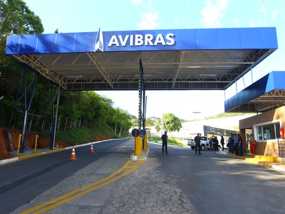 Avibras, em Jacareí — Foto: Claudio Vieira/Sindicato dos Metalúrgicos