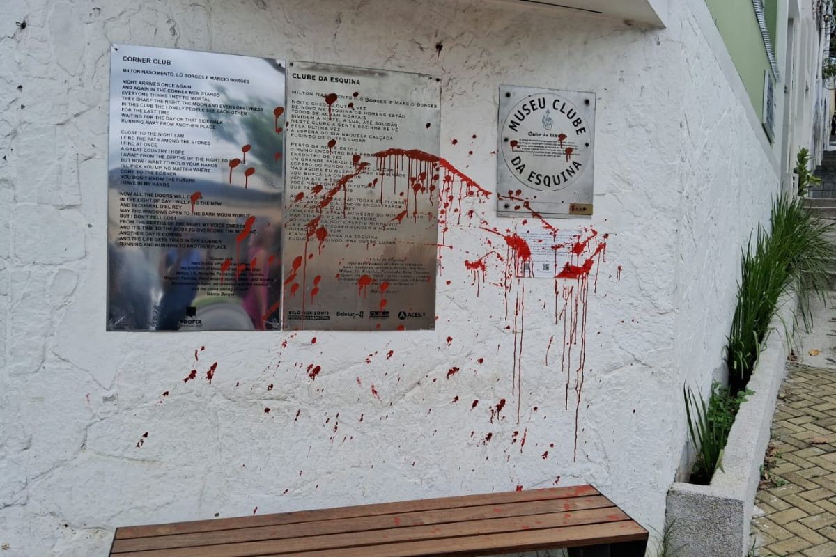 ‘Difícil descrever’, diz Yé Borges sobre vandalismo no memorial do Clube da Esquina, em BH