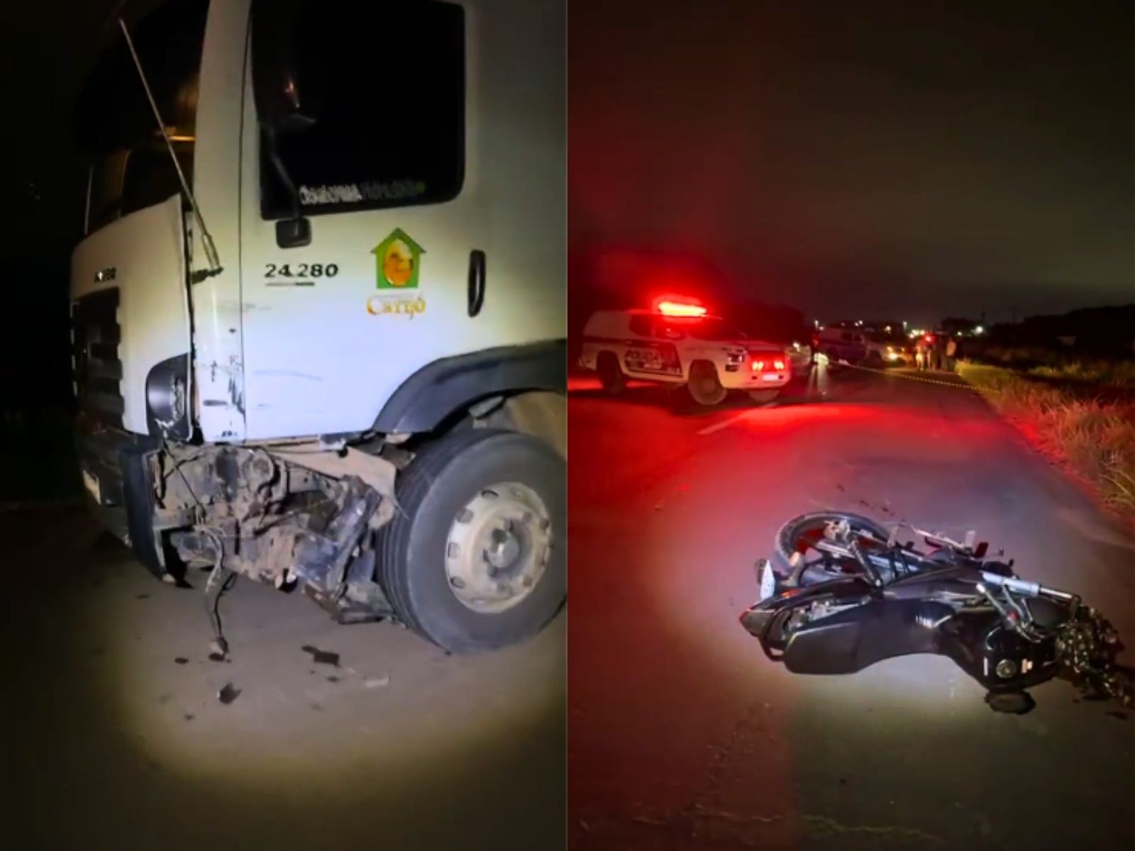 Motociclista de 31 anos morre após acidente com caminhão na BR-364, no Acre