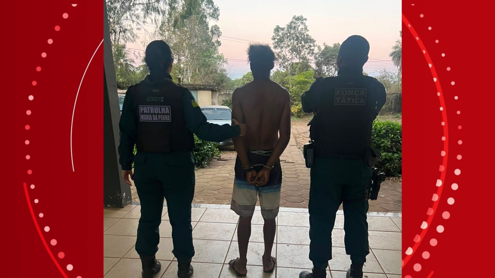 Homem é preso suspeito de estupro após resistir à prisão na zona rural de Corrente