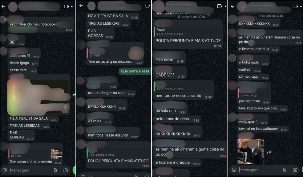 Pol&iacute;cia Civil investiga suposto ranking sexual com fotos de estudantes de universidade em Presidente Prudente (SP) &mdash; Foto: Redes Sociais/Reprodu&ccedil;&atilde;o