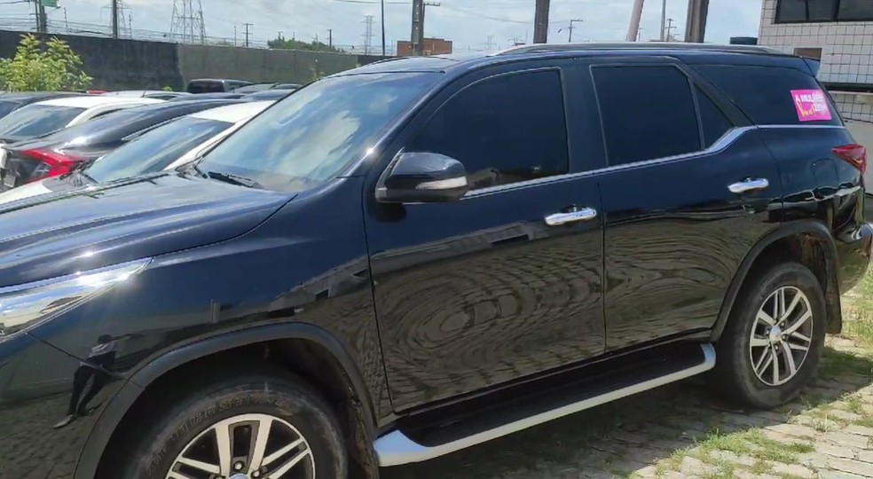 Carro apreendido pela Polícia Civil em Natal — Foto: Divulgação/Polícia Civil