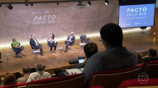 Autoridades e estudiosos se reúnem para debater o presente e o futuro do Rio de Janeiro - Programa: Jornal Nacional 