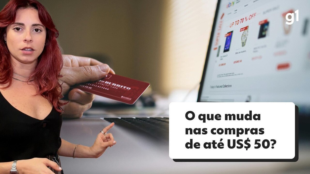 Compras internacionais de US$ 50: varejistas passam a cobrar imposto de 20% neste sábado; veja como ficam os preços