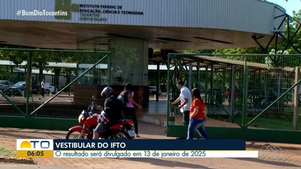 Estudantes realizam provas do vestibular do IFTO em Palmas