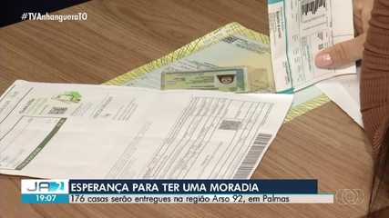 Programa habitacional entrega 176 casas a famílias na região norte de Palmas