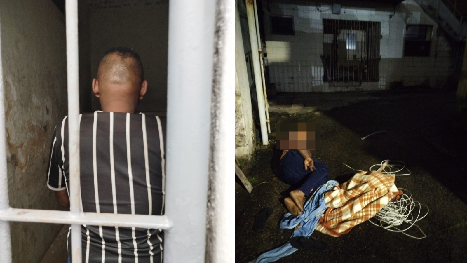 Homem é preso suspeito de tentar furtar fios da delegacia em São José dos Campos