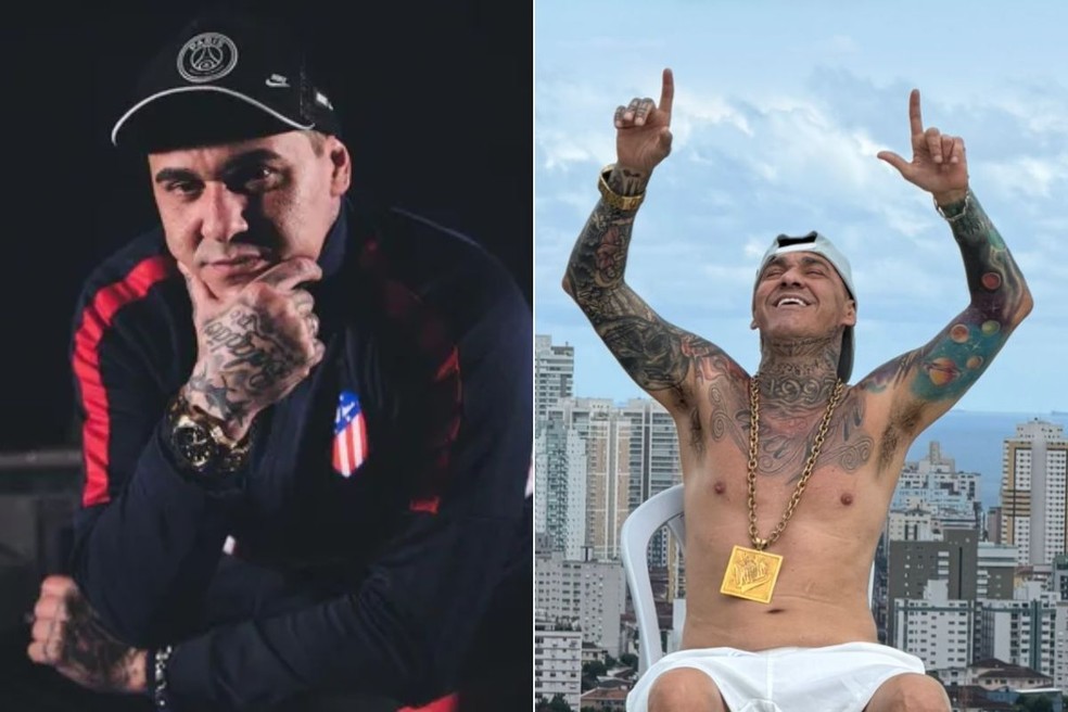 MC Danilo Boladão morreu em Santos (SP) — Foto: Arquivo Pessoal e Redes sociais