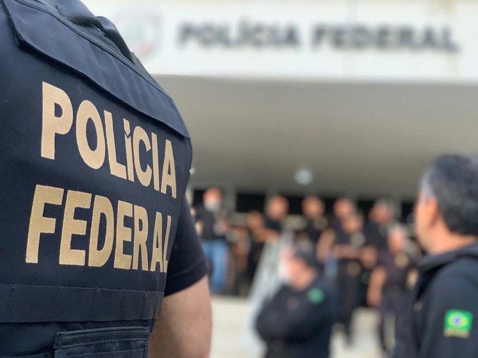 Operação da Polícia Federal cumpre mandados de prisão e busca e apreensão no Ceará. — Foto: Polícia Federal/ Divulgação