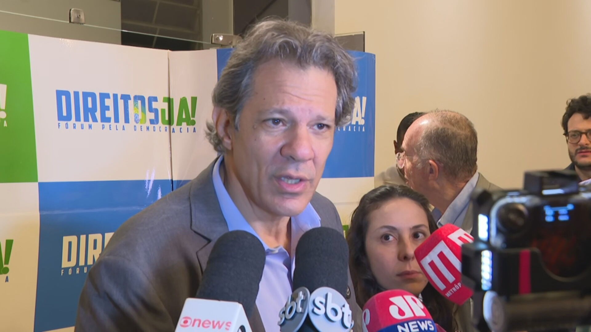 Haddad afirma em SP que 'toda a relação do Daniel Vorcaro é com o governo Bolsonaro'