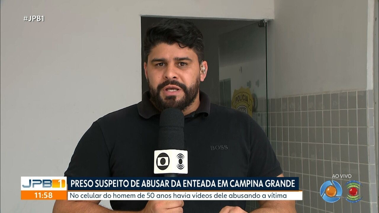 Suspeito de abusar enteada é preso em Campina Grande