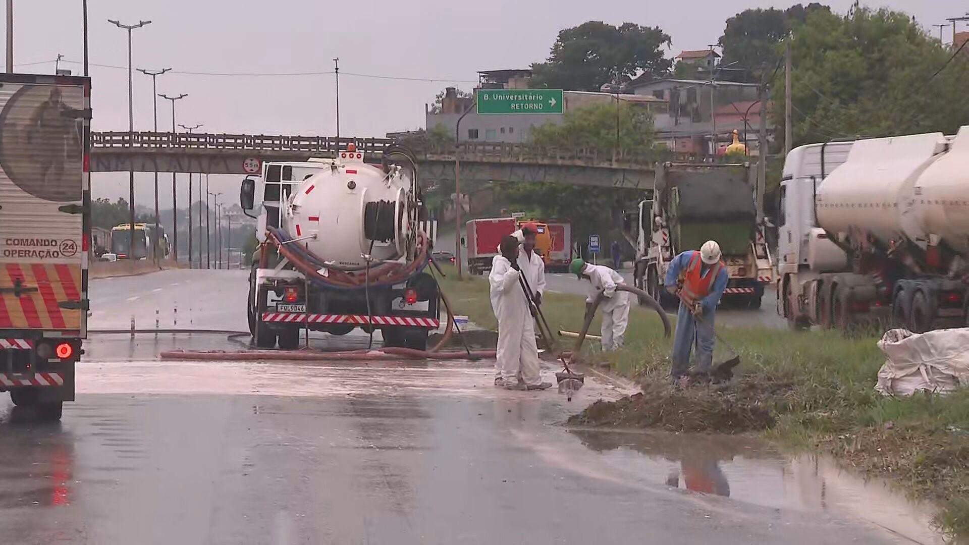 Após 36 horas, Anel Rodoviário de BH é liberado no sentido Espírito Santo; sentido RJ segue fechado