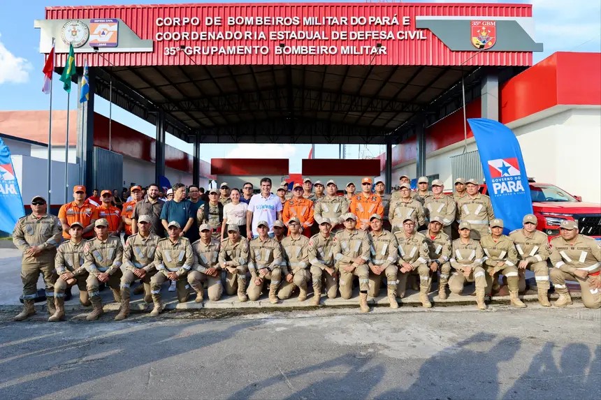 Oriximiná recebe grupamento do Corpo de Bombeiros com estrutura física e viaturas equipadas para atendimentos emergenciais