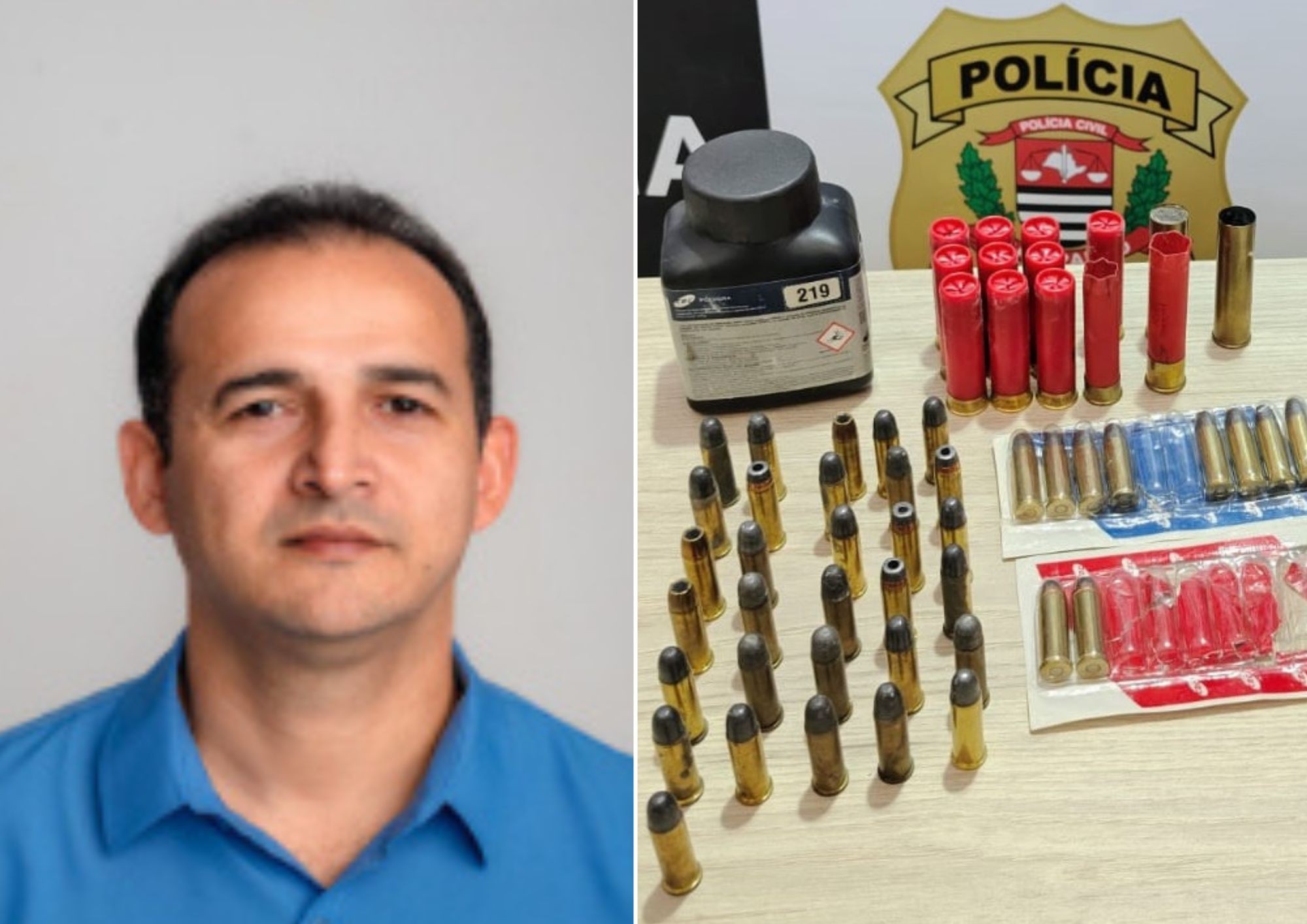 Ex-vereador é detido após polícia encontrar armas e animais mortos na casa dele no interior de SP