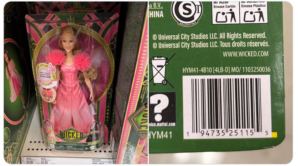 Mattel imprime endereço de site pornô em embalagem das bonecas Wicked: ‘lamentamos profundamente’